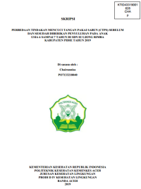 Image of PERBEDAAN TINDAKAN MENCUCI TANGAN PAKAI SABUN (CTPS) SEBELUM DAN SESUDAH DIBERIKAN PENYULUHAN PADA ANAK USIA 6 SAMPAI 7 TAHUN DI SDN 02 UJONG RIMBA KABUPATEN PIDIE TAHUN 2019
