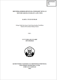 Image of IDENTIFIKASI RHODAMIN B PADA EYESHADOW DENGAN METODE KROMATOGRAFI LAPIS TIPIS