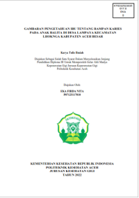 Image of GAMBARAN PENGETAHUAN IBU TENTANG RAMPAN KARIES PADA ANAK BALITA DI DESA LAMPAYA KECAMATAN LHOKNGA KABUPATEN ACEH BESAR