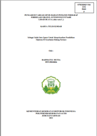 Image of PENGARUH VARIASI JENIS BAHAN PEMANIS TERHADAP FORMULASI GRANUL EFFERVESCENT SARI LIDAH BUAYA (Aloe vera L.)