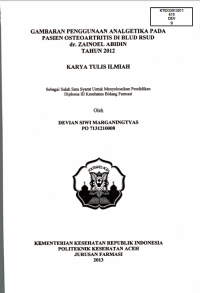 Image of Gambaran Penggunaan Analgetika Pada Pasien Osteoartritis di BLUD RSUD Dr. Zainoel Abidin Tahun 2012