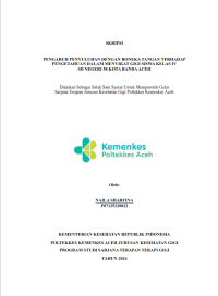 Image of Pengaruh Penyuluhan dengan Boneka Tangan terhadap Pengetahuan dalam Menyikat Gigi Siswa Kelas IV SD Negeri 58 Kota Banda Aceh