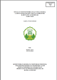 Image of TINJAUAN SISTEM PEMBUANGAN TINJA DI DESA LAMPANAH RANJO KECAMATAN INDRAPURI KABUPATEN ACEH BESAR TAHUN 2023