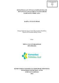 Image of KESIAPSIAGAAN TENAGA FARMASI DALAM PENANGGULANGAN BENCANA BANJIR DI KABUPATEN PIDIE JAYA