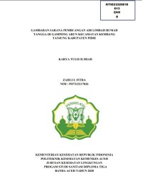 Image of GAMBARAN SARANA PEMBUANGAN AIR LIMBAH RUMAH 
TANGGA DI GAMPONG ARUN KECAMATAN KEMBANG 
TANJUNG KABUPATEN PIDIE