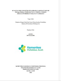 Image of KUALITAS ORGANOLEPTIK PENAMBAHAN SARI DAUN KELOR (Moringa Oleifera) TERHADAP DAYA TERIMA COOKIES SEBAGAI PEMBERIAN MAKANAN TAMBAHAN