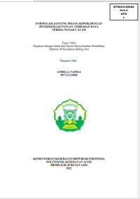 Image of FORMULASI JANTUNG PISANG KEPOK DENGAN DIVERSIFIKASI PANGAN TERHADAP DAYA TERIMA NUGGET AYAM