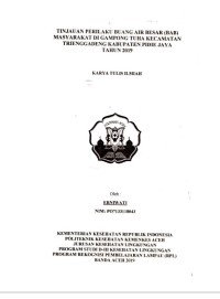 Image of TINJAUAN PERILAKU BUANG AIR BESAR (BAB) MASYARAKAT DI GAMPONG TUHA KECAMATAN TRIENGGADENG KABUPATEN PIDIE JAYA TAHUN 2019