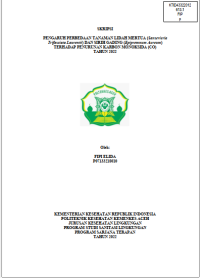 Image of PENGARUH PERBEDAAN TANAMAN LIDAH MERTUA (Sansevieria Trifasciata Laurentii) DAN SIRIH GADING (Epipremnum Aureum) TERHADAP PENURUNAN KARBON MONOKSIDA (CO) TAHUN 2022