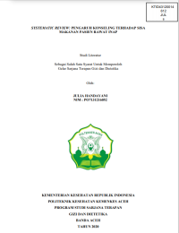 Image of SYSTEMATIC REVIEW: PENGARUH KONSELING TERHADAP SISA MAKANAN PASIEN RAWAT INAP