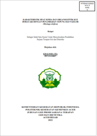 Image of KARAKTERISTIK SIFAT KIMIA DAN ORGANOLEPTIK KUE
DORAYAKI DENGAN PENAMBAHAN TEPUNG DAUN KELOR 
(Moringa oleifera)