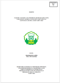 Image of FAKTOR- FAKTOR YANG MEMPENGARUHI KEJADIAN ISPA PADA BALITA DI DESA LUENG BATA KECAMATAN LUENG BATA BANDA ACEH TAHUN 2023