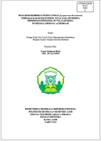 Image of EDUKASI GIZI PADA IBU DENGAN BALITA BAWAH GARIS MERAH DI WILAYAH KERJA PUSKESMAS BATOH BANDA ACEH