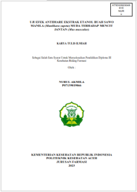 Image of UJI EFEK ANTIDIARE EKSTRAK ETANOL BUAH SAWO MANILA (Manilkara zapota) MUDA TERHADAP MENCIT JANTAN (Mus musculus)