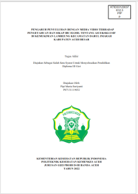 Image of PENGARUH PENYULUHAN DENGAN MEDIA VIDIO TERHADAP PENGETAHUAN DAN SIKAP IBU HAMIL TENTANG ASI EKSKLUSIF DI KEMUKIMAN LAMREUNG KECAMATAN DARUL IMARAH KABUPATEN ACEH BESAR