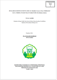 Image of PENGARUH SUBTITUSI TEPUNG MOCAF (Modified Cassava Flour) TERHADAP DAYA TERIMA NUGGET IKAN MARLIN HITAM (Makiara Indica)