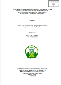 Image of PEMANFAATAN BOOKLET SEBAGAI MEDIA KONSELING UNTUK
MENINGKATKAN PENGETAHUAN DAN SIKAP IBU HAMIL 
TENTANG IMD DAN ASI EKSKLUSIF DI KECAMATAN BANDA ALAM, KABUPATEN ACEH TIMUR