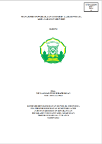 Image of MANAJEMEN PENGELOLAAN SAMPAH DI DAERAH WISATA KOTA SABANG TAHUN 2023