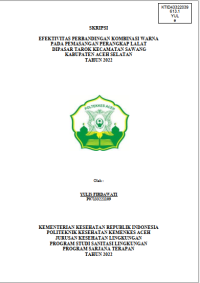 Image of EFEKTIVITAS PERBANDINGAN KOMBINASI WARNA PADA PEMASANGAN PERANGKAP LALAT DIPASAR TAROK KECAMATAN SAWANG KABUPATEN ACEH SELATAN TAHUN 2022