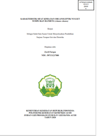 Image of KARAKTERISTIK SIFAT KIMIA DAN ORGANOLEPTIK NUGGET
TEMPE IKAN BANDENG (chanos chanos)