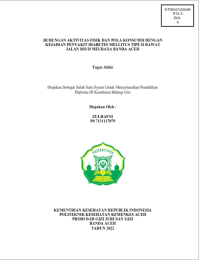 Image of HUBUNGAN AKTIVITAS FISIK DAN POLA KONSUMSI DENGAN
KEJADIAN PENYAKIT DIABETES MELLITUS TIPE II RAWAT 
JALAN RSUD MEURAXA BANDA ACEH